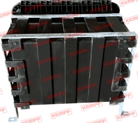 Preview: 143106 Kempf Werkzeugkasten PVC  660x515x460mm